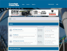 Tablet Screenshot of carowindsconnection.com